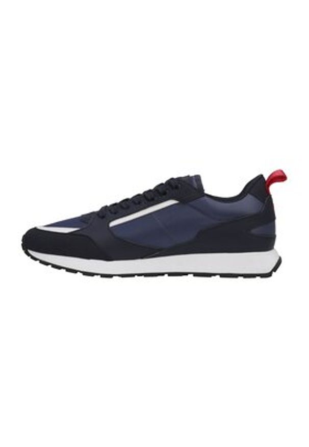 Hugo - HUGO Sneakersy Icelin 50536568 Granatowy. Kolor: niebieski. Materiał: materiał
