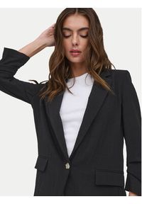only - ONLY Marynarka Lita 15370275 Czarny Regular Fit. Kolor: czarny. Materiał: wiskoza #6