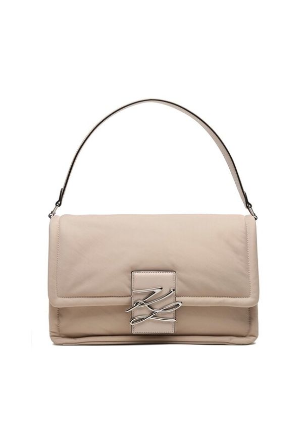 Karl Lagerfeld - Torebka KARL LAGERFELD. Kolor: beżowy