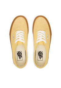Vans Tenisówki Authentic VN000D6GBK11 Żółty. Kolor: żółty. Materiał: materiał #6