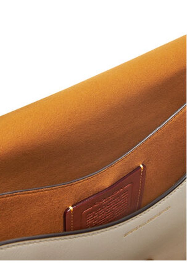 Coach Torebka CY919 Biały. Kolor: biały. Materiał: skórzane