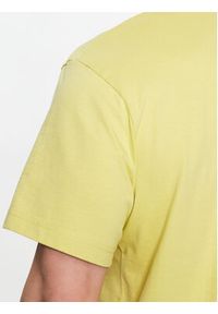 Calvin Klein Jeans T-Shirt J30J323807 Żółty Regular Fit. Kolor: żółty. Materiał: bawełna #5