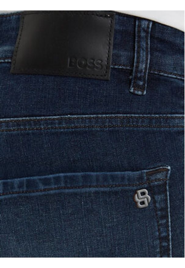 BOSS Szorty jeansowe Re.Maine 50559917 Niebieski Regular Fit. Kolor: niebieski. Materiał: bawełna