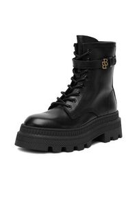 Badura Trapery EO-AMELIE-40800 Czarny. Kolor: czarny. Materiał: skóra #4