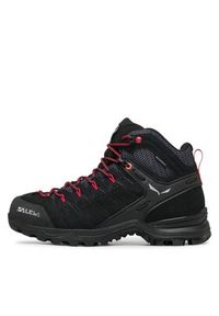 Salewa Trekkingi Ws Alp Mate Mid Wp 61385-0998 Czarny. Kolor: czarny. Materiał: skóra, zamsz