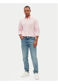 Pepe Jeans Koszula Arnau PM308844 Różowy Regular Fit. Kolor: różowy. Materiał: bawełna #4