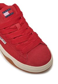 Tommy Jeans Sneakersy Skate EN0EN02677 Czerwony. Kolor: czerwony. Materiał: skóra, zamsz. Sport: skateboard #5