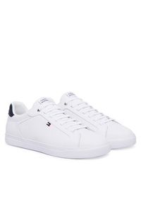 TOMMY HILFIGER - Tommy Hilfiger Sneakersy Icon Court FM0FM05946 Biały. Kolor: biały. Materiał: skóra #6