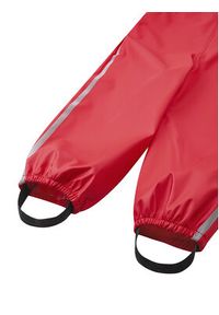 Reima Spodnie przeciwdeszczowe Lammikko 5100026A Czerwony Regular Fit. Kolor: czerwony. Materiał: syntetyk #3