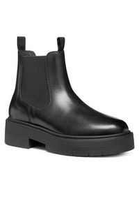 Geox Sztyblety D Spherica Ec7 D56VDA 00043 C9999 Czarny. Kolor: czarny. Materiał: skóra #3
