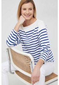 Polo Ralph Lauren longsleeve bawełniany kolor biały. Typ kołnierza: polo. Kolor: biały. Materiał: bawełna. Długość rękawa: długi rękaw #1