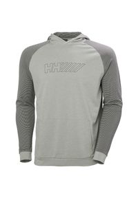 Bluza z kapturem Helly Hansen Lifa Tech Lite. Typ kołnierza: kaptur. Kolor: szary #1