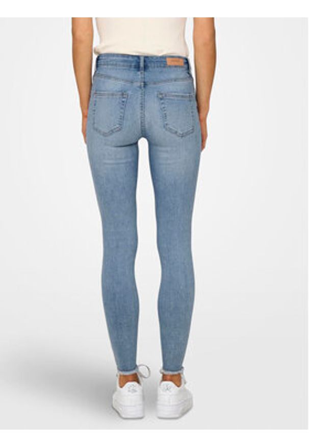 only - ONLY Jeansy Blush 15282346 Niebieski Skinny Fit. Kolor: niebieski
