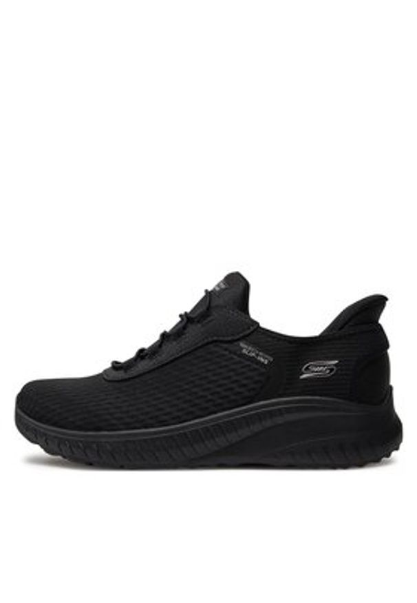 skechers - Skechers Sneakersy Bobs Squad Chaos-In Color 117504/BBK Czarny. Kolor: czarny. Materiał: mesh, materiał
