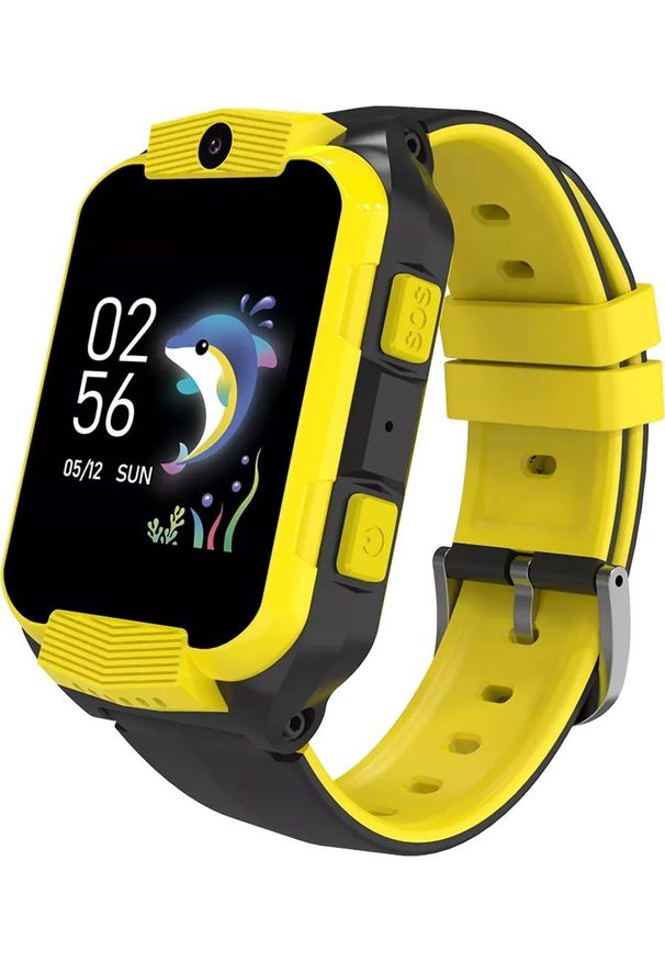 CANYON - Smartwatch Canyon KW-41 Czarno-żółty (CNE-KW41YB). Rodzaj zegarka: smartwatch. Kolor: wielokolorowy, czarny, żółty