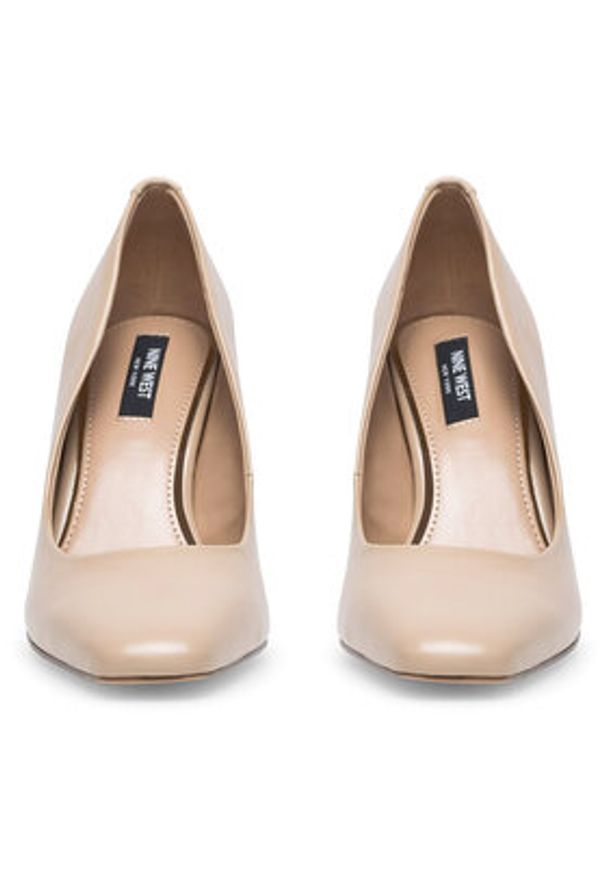 Nine West Czółenka 905901 Beżowy. Kolor: beżowy. Materiał: syntetyk