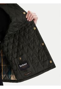 Barbour Kurtka przejściowa Liddesdale Quilted LQU1851OL71 Zielony Regular Fit. Kolor: zielony. Materiał: syntetyk #6