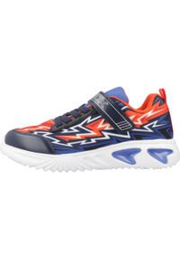 Tenisówki Geox Model J Assister Boy Kolor Niebieski. Kolor: niebieski. Materiał: tkanina. Sport: turystyka piesza