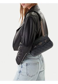 Guess Torebka Katya HWSG96 52210 Czarny. Kolor: czarny. Materiał: skórzane