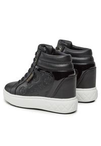 Guess Sneakersy Roxana FL8ROX LEA12 Czarny. Kolor: czarny. Materiał: skóra #3