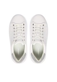 Karl Lagerfeld - KARL LAGERFELD Sneakersy Kapri KL62556 Biały. Kolor: biały. Materiał: skóra #3