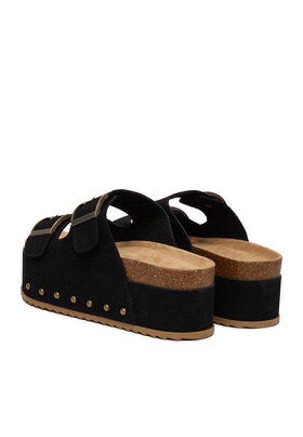 DeeZee Klapki CEO-WS069 Czarny. Kolor: czarny. Materiał: materiał