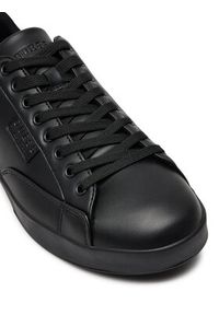 Guess Sneakersy Caserta FMFCAS ELL12 Czarny. Kolor: czarny. Materiał: skóra