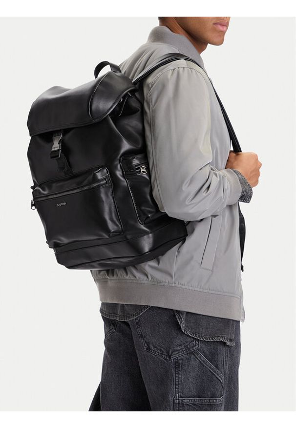 G-Star RAW - G-Star Raw Plecak CEO-HARRY-XC8192 Czarny. Kolor: czarny. Materiał: materiał