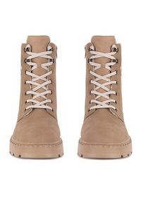 Rieker Trzewiki 70403-20 Beżowy. Kolor: beżowy. Materiał: skóra, syntetyk #2