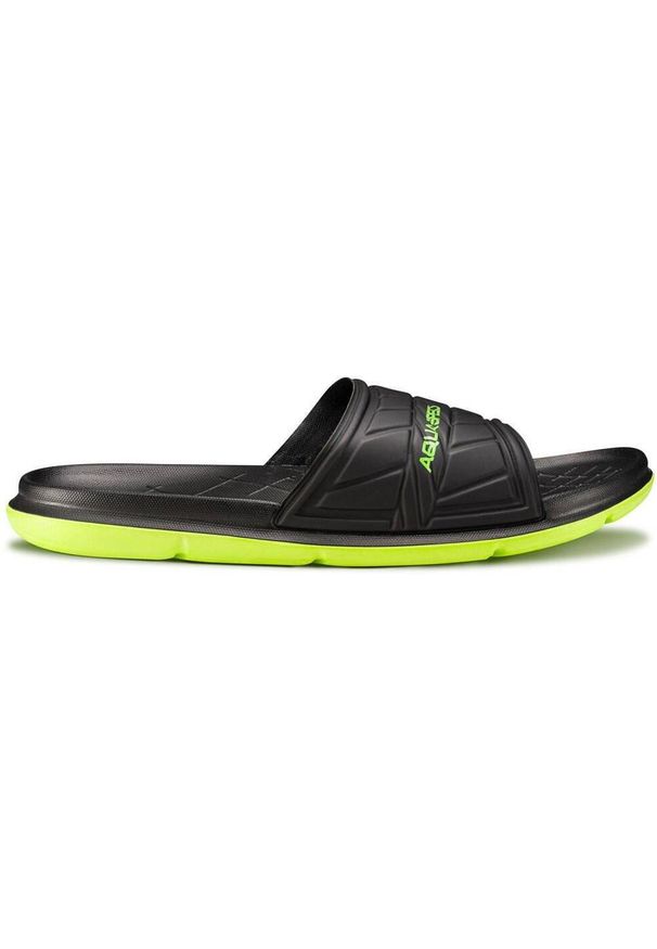 Klapki basenowe dla dorosłych Aqua Speed Aspen. Kolor: zielony, czarny, wielokolorowy. Styl: sportowy