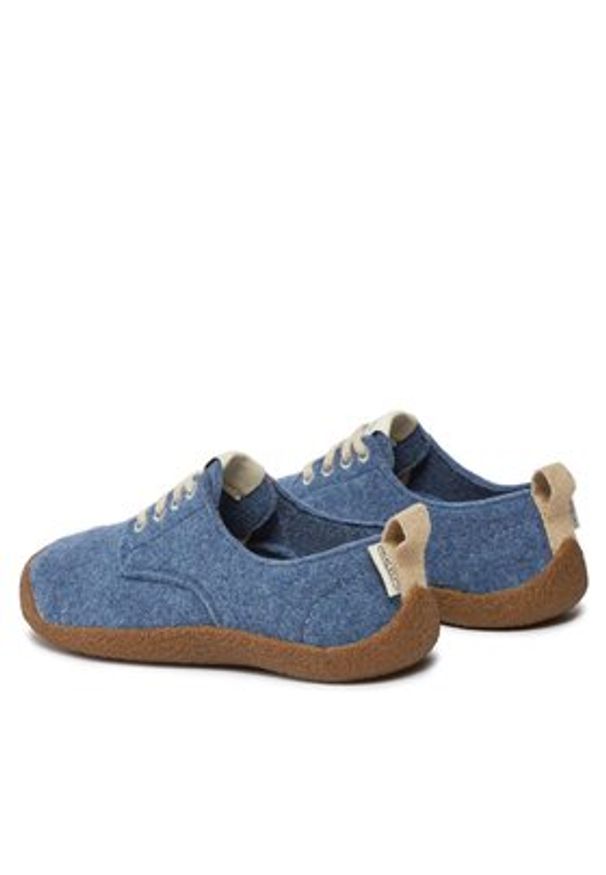 keen - Keen Półbuty Mosey Derby 1026450-10 Niebieski. Kolor: niebieski. Materiał: materiał