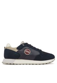 Colmar Sneakersy Authentic SS25/060 Granatowy. Kolor: niebieski. Materiał: skóra, zamsz