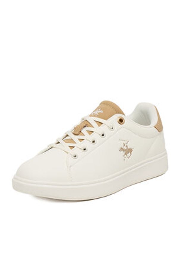 Beverly Hills Polo Club Trampki CEOWB-VSS25003W Biały. Kolor: biały. Materiał: materiał