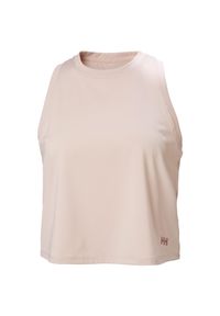 Damski crop top Helly Hansen Ocean Cropped. Kolor: różowy. Sezon: lato #1
