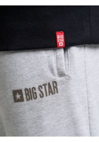 Big-Star - Bluza męska czarna Adamer 906. Okazja: na co dzień. Kolor: czarny. Materiał: jeans, dresówka. Styl: klasyczny, casual, elegancki, sportowy #3