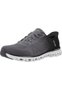 skechers - Tenisówki Skechers Glide-step Excite. Kolor: szary. Model: Skechers Sport. Sport: turystyka piesza