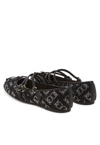 Pinko - PINKO Baleriny Gioia 10 SD0299 E025 Czarny. Kolor: czarny. Materiał: materiał #3