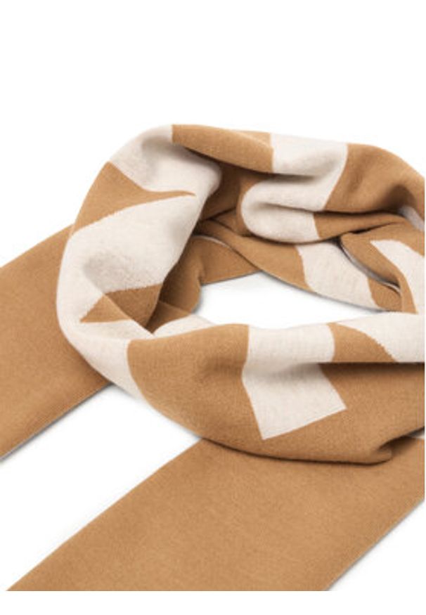 Pinko - PINKO Szalik Serbia 105988 A2Z5 Brązowy. Kolor: brązowy. Materiał: wełna, materiał