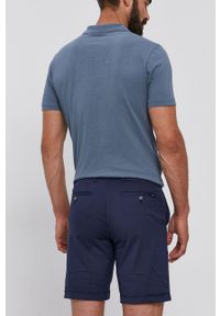 Lacoste Szorty FH0910 męskie kolor granatowy. Okazja: na co dzień. Kolor: niebieski. Materiał: tkanina. Wzór: gładki. Styl: casual #3