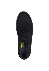 skechers - Adidasy Skechers Hyland - Ratner, Mężczyźni. Kolor: czarny. Materiał: materiał