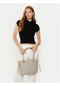 Guess Torebka HWEQG9 54122 Écru. Materiał: skórzane #4