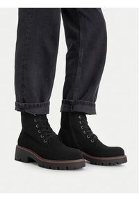 Clara Barson Trzewiki CEO-WS6381-02 Czarny. Kolor: czarny. Materiał: materiał #2