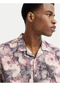 Bugatti Koszula 9253-78955C Brązowy Regular Fit. Kolor: brązowy. Materiał: len #5