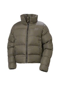 Damska kurtka puchowa Helly Hansen Jade. Kolor: brązowy. Materiał: puch. Długość: krótkie. Sezon: zima #1