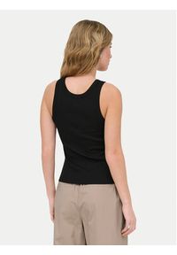 only - ONLY Top Val 2-Way 15371705 Czarny Slim Fit. Kolor: czarny. Materiał: bawełna #3