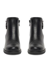Clara Barson Botki CEO-WS6317-02 Czarny. Kolor: czarny. Materiał: skóra, materiał #7