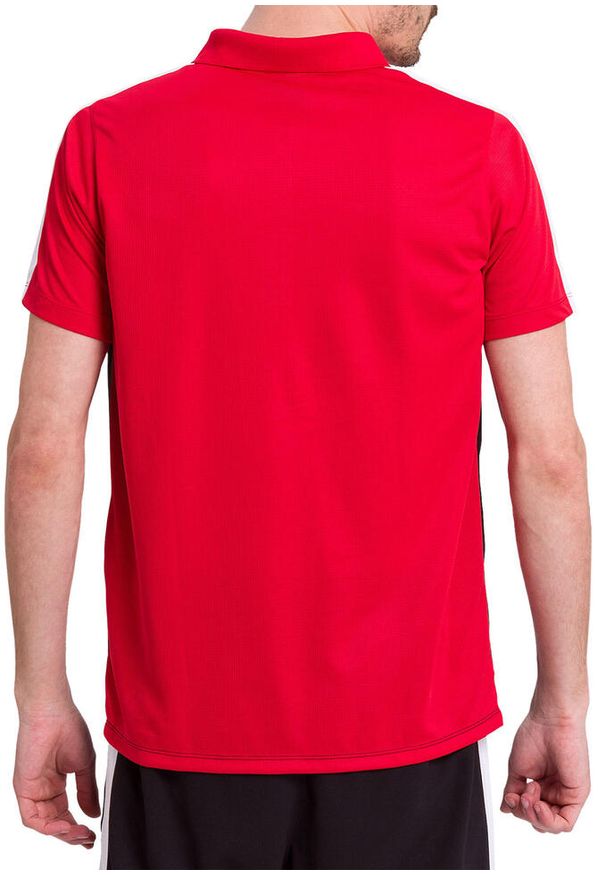ERIMA - Polo Erima Squad. Typ kołnierza: polo. Kolor: czerwony, wielokolorowy, czarny. Materiał: materiał. Sport: piłka nożna, tenis