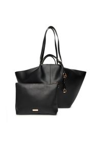 Aldo Torebka Marida 14143633 Czarny. Kolor: czarny. Materiał: skórzane