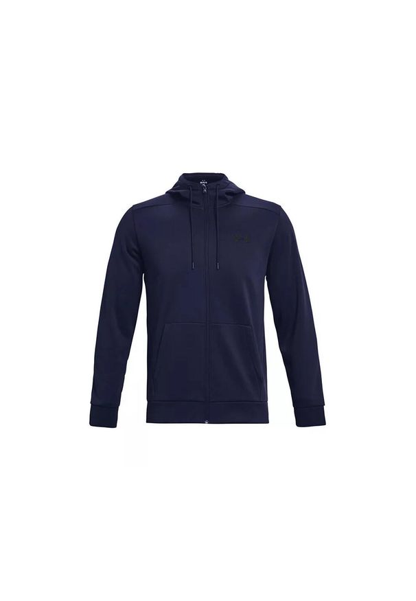 Bluza z kapturem z pełnym zamkiem błyskawicznym Under Armour Fleece®. Typ kołnierza: kaptur. Kolor: niebieski, wielokolorowy, czarny. Sport: fitness
