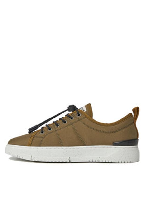 Ted Baker Sneakersy Oliver 259987 Khaki. Kolor: brązowy. Materiał: materiał